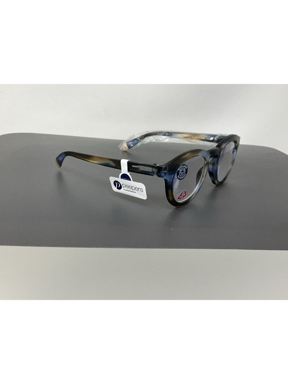PEEPERS Stardust Focus, Multicolor Horn Reading Glasses +2.75 Blue Light Filter